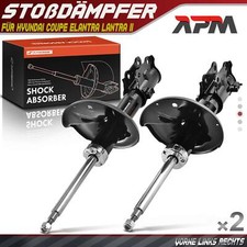 2x Stoßdämpfer Federbein Vorne Links Rechts für Hyundai Coupe Elantra Lantra II