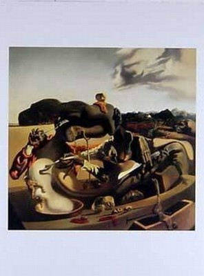 Dali  Cannibalisme de l'Automne, Poster 60 x 80 cm