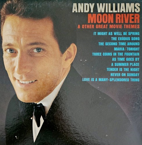Andy Williams Moon River Movie Great Themes Album 1962 Vinyl Record 33 12" VRC7