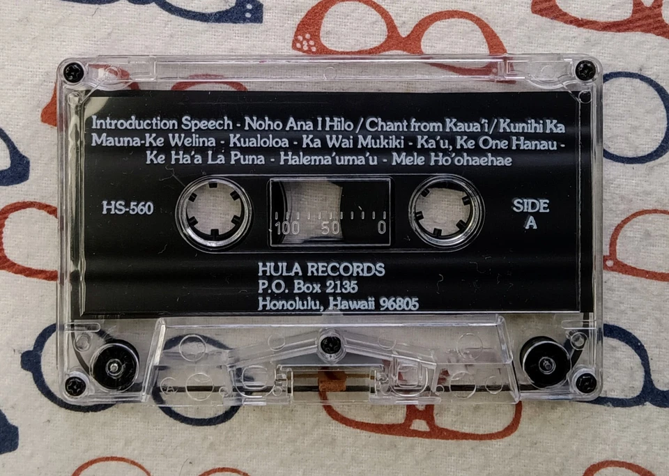 Edith Kanaka'ole Ha'aku'i Pele I Hawai'i! 1978 Hawaiian Cassette Album VG+/VG - Image 4 of 4