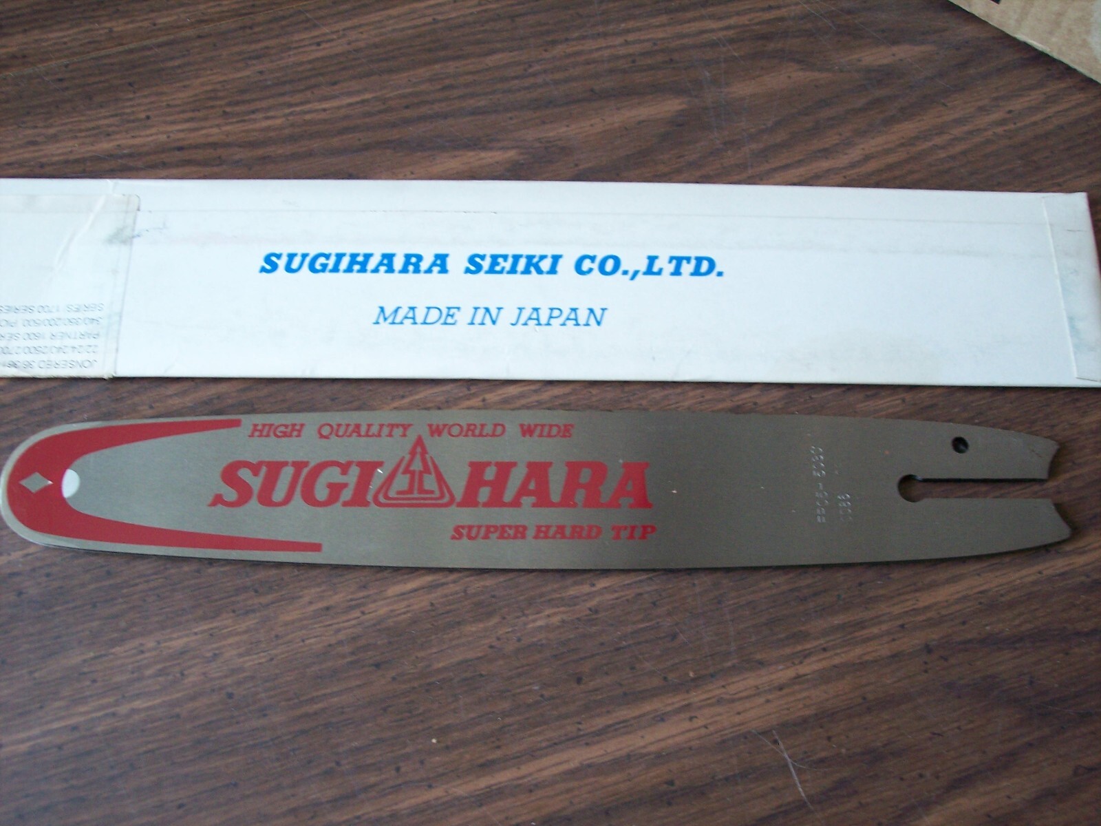 NOS 12" SugiHara F1250 Chainsaw Guide Bar JonseredHusqvarnaPartner