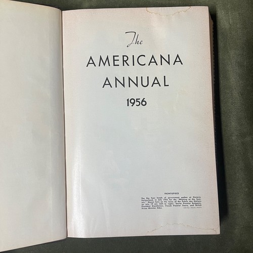The Encyclopedia Americana Brown ANNUALS 1954 Thru 1965 (Missing 1959) - Picture 20 of 91