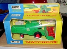 MATCHBOX K-9 King Size Lesney Combine Harvester Excellent Condition