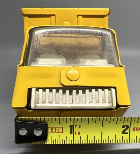 Vintage Tonka Mini Yellow Ryder Pressed Steel Moving Box Truck very nice - Picture 16 of 17
