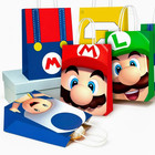 24pcs Super Mario Kinder Party Mitgebsel Mario Party Geschenkartikel Papiertüten