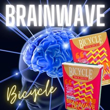 BRAINWAVE CARD TRICK - BLUE BICYCLE - Magic  Party Tricks