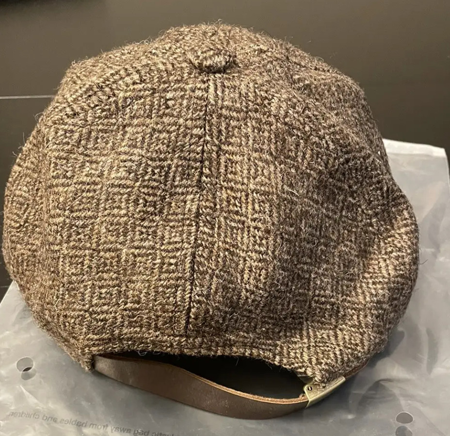 Aime Leon Dore Wool Logo Hat -F/W 21 brown donegal image 2
