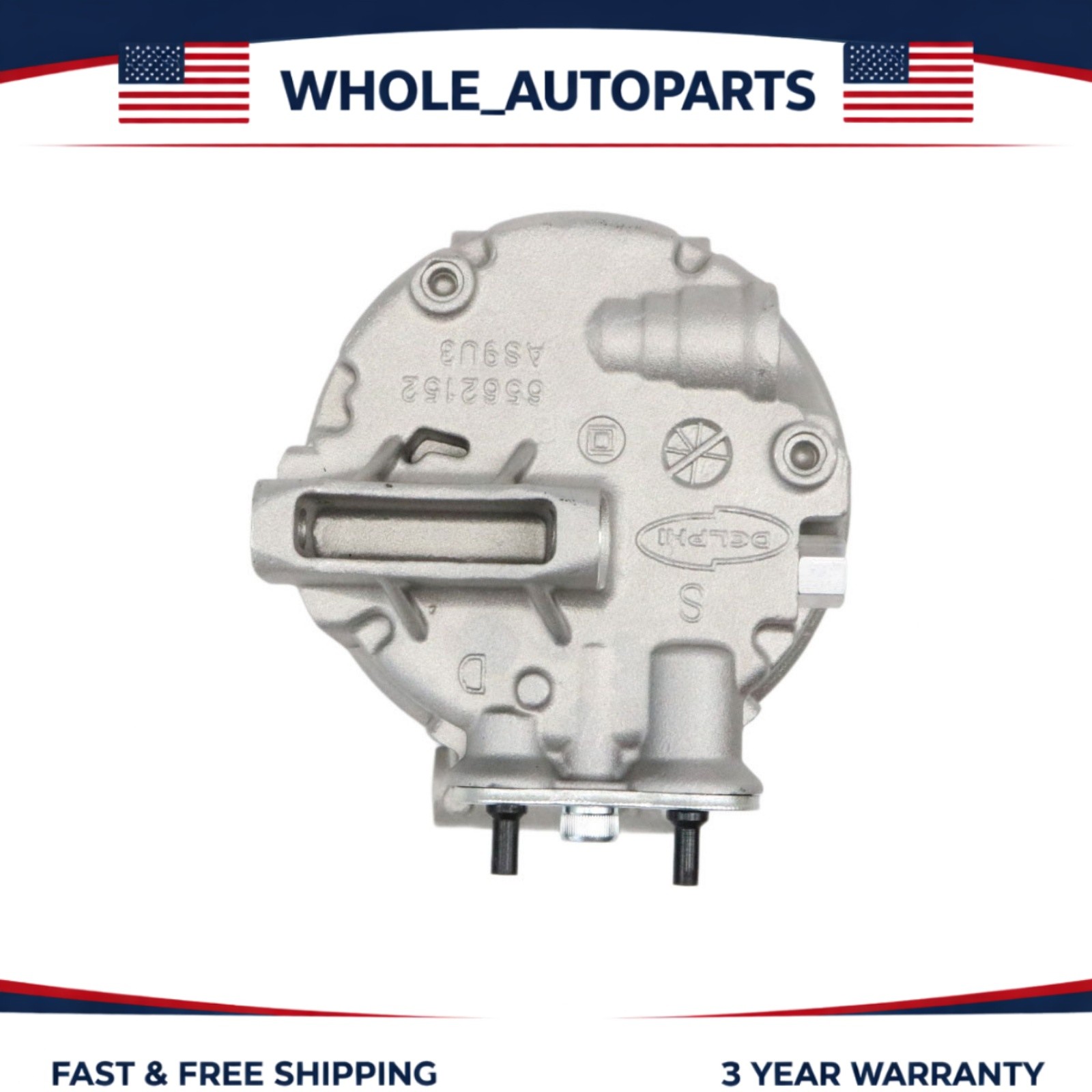 For 2011-2012 Maserati Quattroporte 4.2L, 4.7L 284728 AC Compressor Pump New