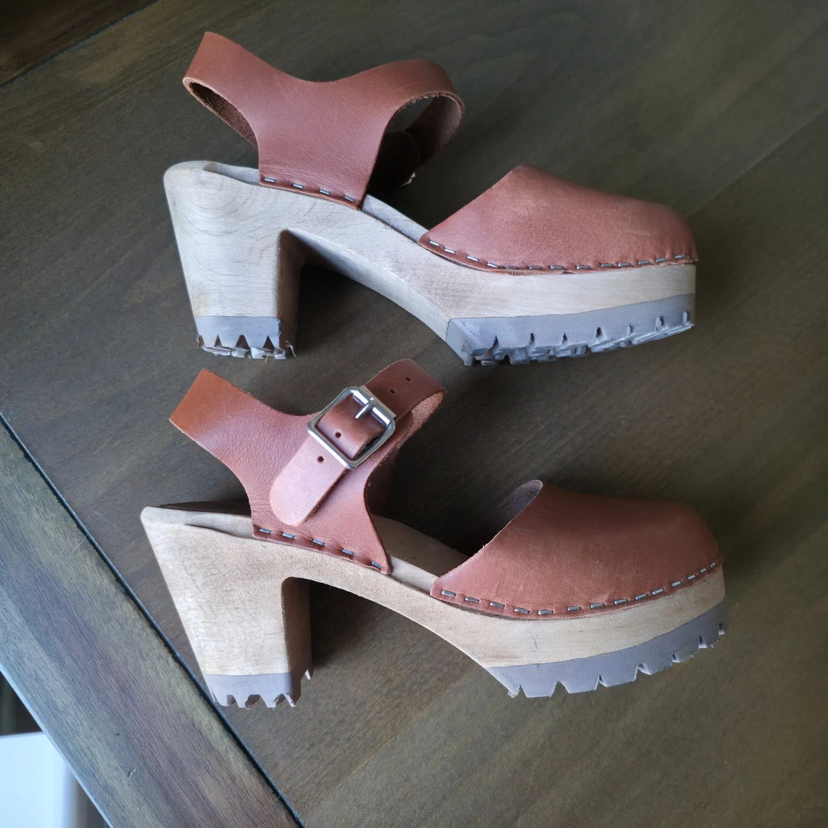Chaussures à Talons Daim Cloutées Funky Mia - Taille US 8.5 Femme, Neuf Avec Défauts Mineurs