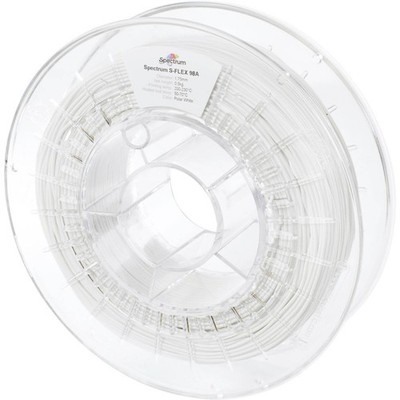 Spectrum Filament SFlex 3D Druckmaterial TPU polar white 1.75mm - Sehr Gut