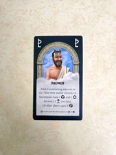 Rome & Roll: Gladiators - Faunus Promo Card NEW Unused: PSC Games Sleeping Cabal