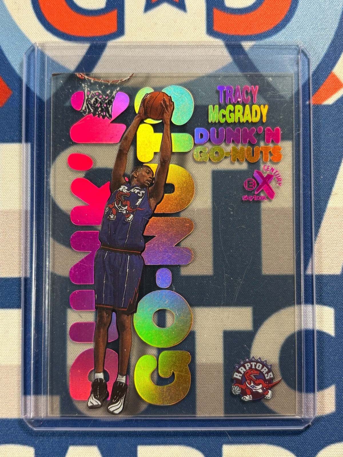 1998-99 Skybox E-X Century Dunk'n Go-Nuts Tracy McGrady #10DG
