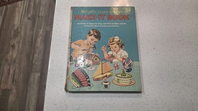 McCall's Giant Golden MAKE-IT BOOK 1953 Illustrated by Corinne Malvern #13707
