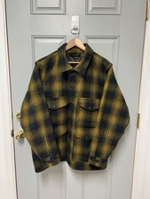 Filson Mackinaw Wool Cruiser Jacket, Gold Orche | Made in USA, Discontinued | XL