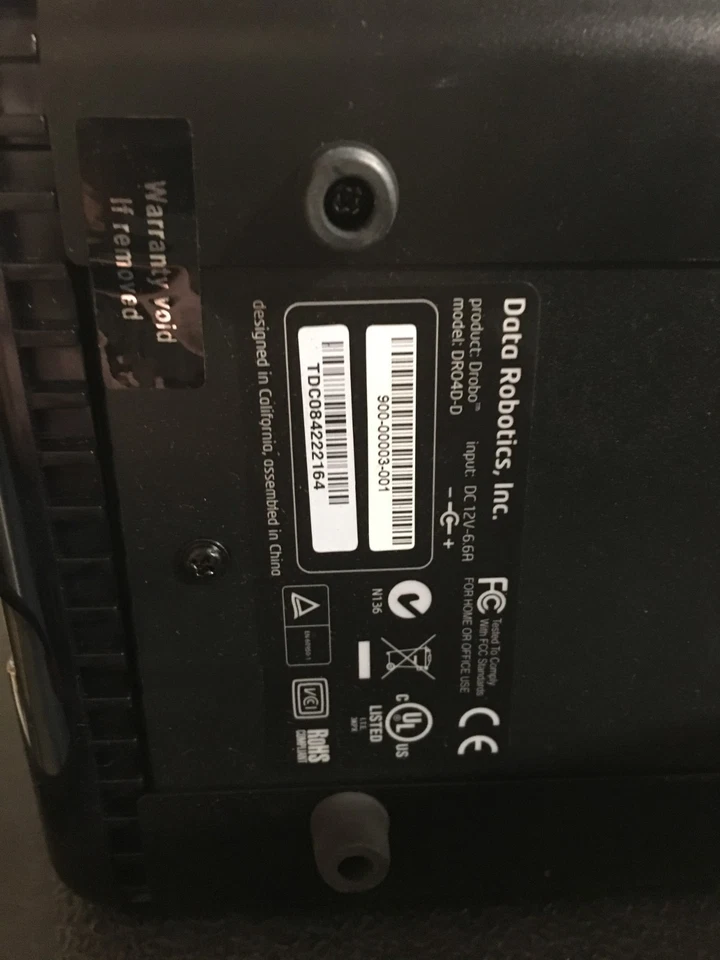 Drobo DR04D-D 4-Bay Storage Enclosure – No Drives - Image 4 of 4