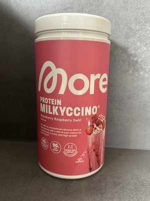 More Nutrition Protein Milkycchino Strawberry Raspberry Swirl *OVP*