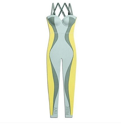 Ivy Park x Adidas Catsuit Bodysuit Jumpsuit Women S Mint Green