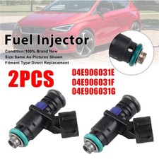 2Pcs Fuel Injector For Seat Arona Ibiza Skoda Fabia VW Golf Polo 1.0 04E906031E