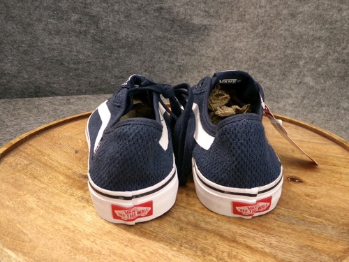 Vans Black Ball Low SF Herren Größe 10 US Marineblau True White Strick Skateschuhe - Bild 5 von 11