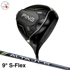 Ping Golf Club G430 MAX 10K Driver Loft 9 ALTA J CB Black Graphite Shaft S-Flex