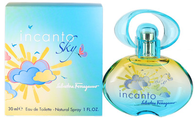 Incanto Sky by Salvatore Ferragamo for Women Eau de Toilette Spray 1oz New