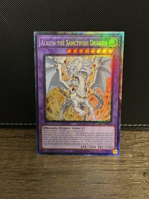 Albion the Sanctifire Dragon RA05-EN037 Starlight Rare