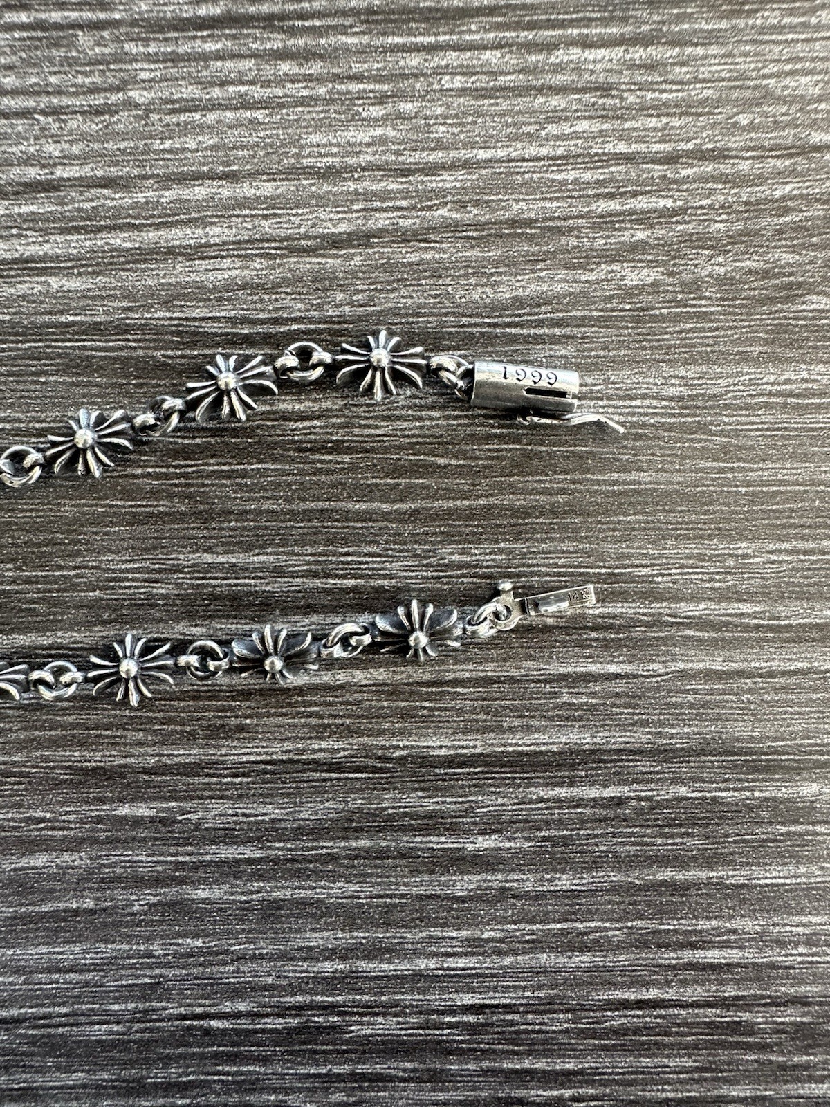 Chrome Hearts Chain Tiny E CH Plus Chain Necklace… - image 5