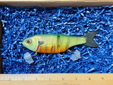 Throwback Metro Glide Bait / Swimbait (Resin): “Custom Paint” (Brand New)