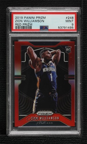 Zion Williamson 2019 Panini Prizm Draft Picks #64 Rookie Card - Duke / Pelicans - Ungraded (Mint)