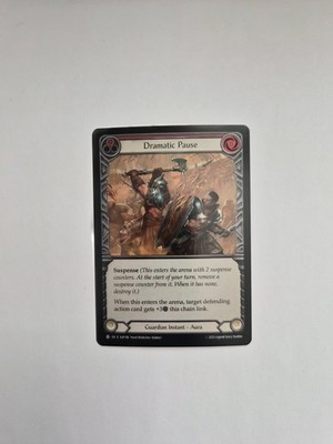Flesh and Blood: Super Slam - Dramatic Pause (Red) - SUP198 - Rainbow Foil