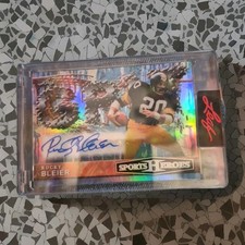 2026 Leaf Sports Heroes Grit Platinum Rocky Bleier 4/5 Auto Autograph