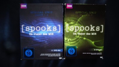 DVD ''SPOOKS - IM VISIER DES MI5'' STAFFEL 1-7, 20 DVDs