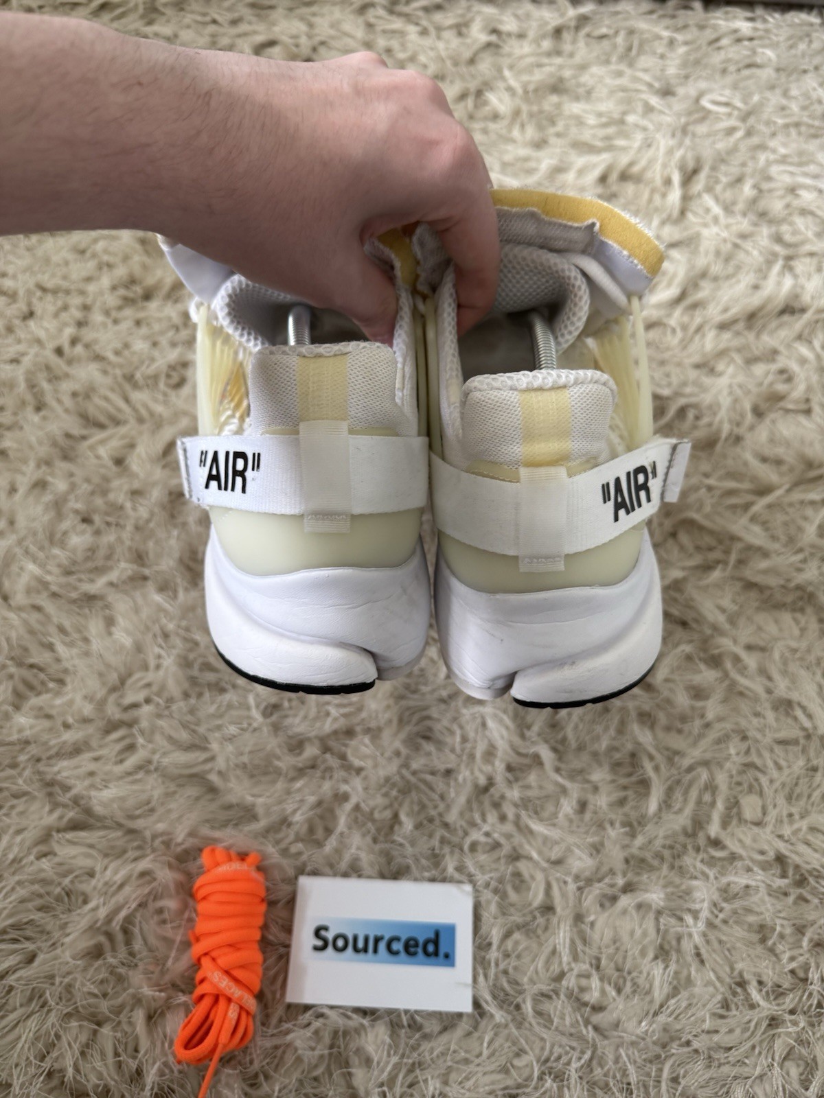 OFF WHITE X NIKE Nike x OFF WHITE Air Presto White UK 10 USA 11 EU 45 AA3830 100