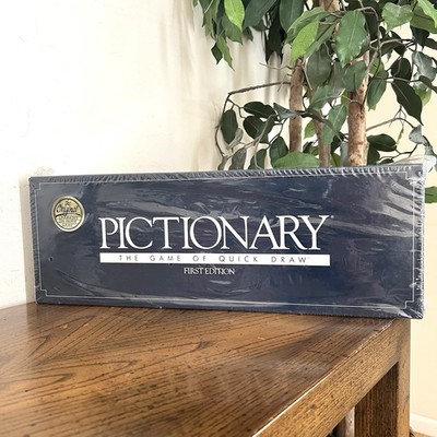 Vintage Pictionary 1985 First Edition The Game of Quick Draw New Sealed Rare