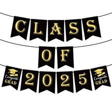 Graduation Decorations Banner Class of 2026-2026 Graduation Party Decorations...