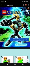 Lego Bionicle 70202 Legends of Chima Chi Gorzan -  single part - shoulder armor)
