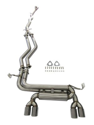OBX Becker Stainless Catback 01-06 BMW E46 M3 3.2L Exhaust System Section 1 2 3