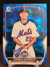 2023 Bowman Chrome - Prospects Dangelo Sarmiento Sapphire #BCP-161 1st Bowman RC