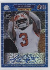 2021 Leaf Pro Set Metal 1989 Auto Blue Mojo /30 Amari Rodgers #PA-AR1 Auto r9d