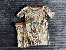 Little Sleepies Boys Cowboy Ready to Rodeo Short Sleeve Pajama Set Size 3t