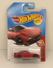 HOT WHEELS 95 Mazda RX-7 red Kmart Exclusive New for 2017 3/10 Very rare VHTF FD