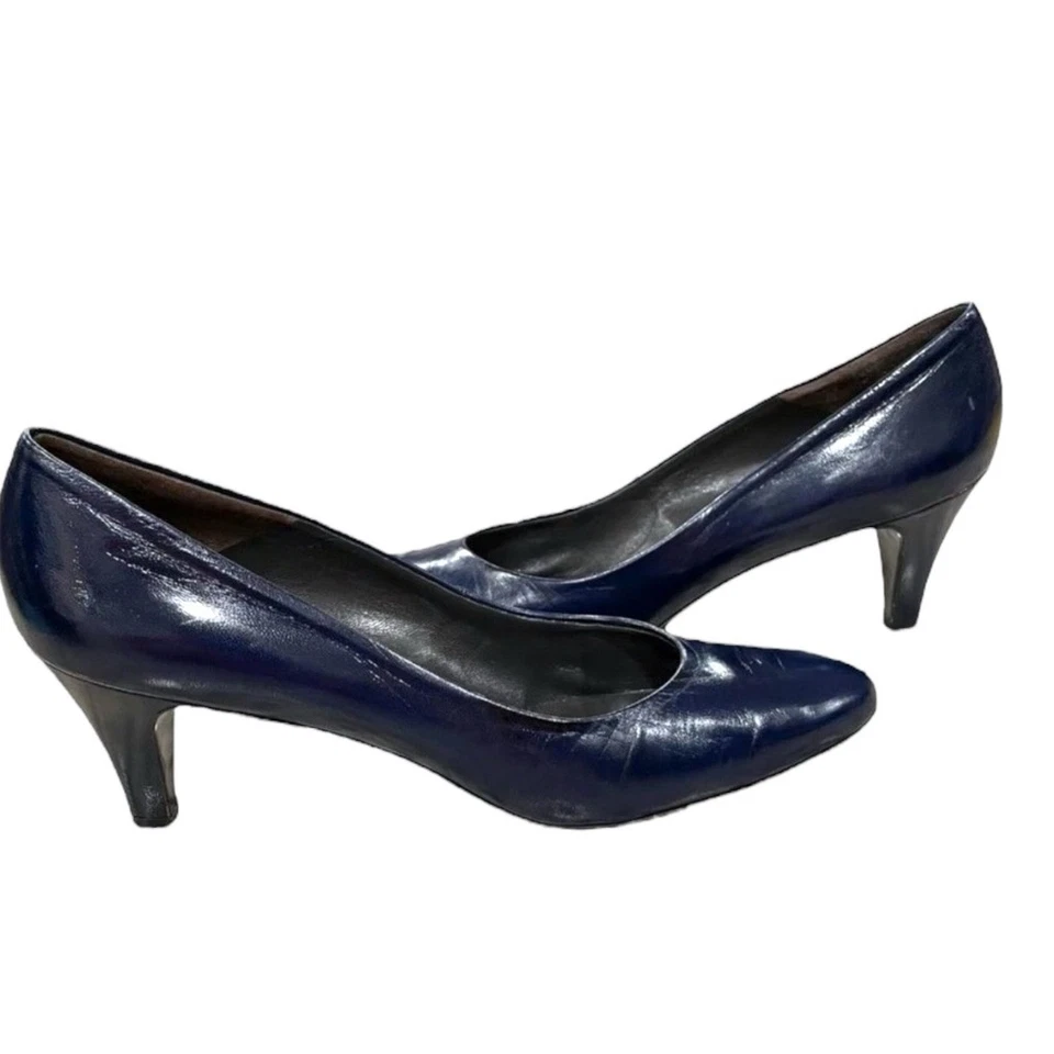 Zapatos de salón Bally of Switzerland para mujer 9,5 AAAA Vicky II de cuero S 6092 caña de ponte Foto 3 de 4