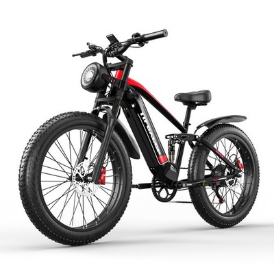 26-inch adult electric bicycle, 48V 18AH battery, range 45-90 kilometers.