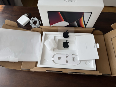 Apple MacBook Pro 14'' (2021) M1 Pro 16GB RAM 1TB SSD Grau Touch ID HDMI