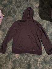 Hurley Men  s Hoodie Size Large Color Black/Charcoal Gray