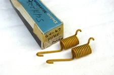 1964 Pontiac GTO LeMans Tempest NOS GM (2) Brake Hold Down Springs 64 389 326