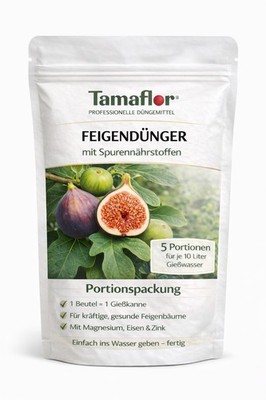 Dünger Feigendünger, Feigen Ficus, Pflanzendünger  5 Portionsbeutel für 50 l