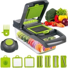 Vegetable Chopper, Food Chopper, Veggie Slicer & Dicer, Multifunctional 16-in-1