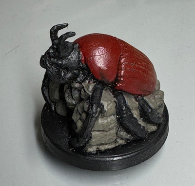 Dungeons & Dragons D&D Miniatures Dangerous Delves BLOOD SCARAB BEETLE #8 NC
