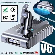 9500mAh Battery For Dyson V6 DC58 V6 Animal DC59 DC61 DC62 SV09 61034-01 Battery